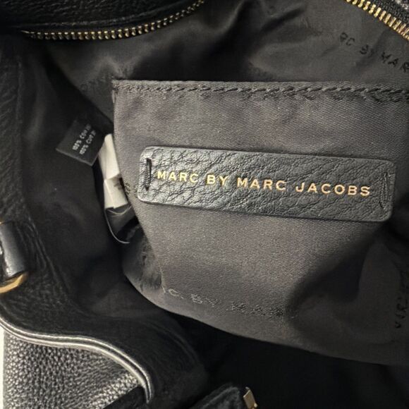 Marc Jacobs Burgundy Pebble Leather Too Hot To Handle Classic Lined Satchel Bag - Picture 11 of 16